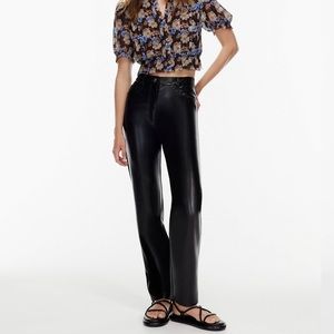 Aritzia Wilfred Melina Low Rise Pants